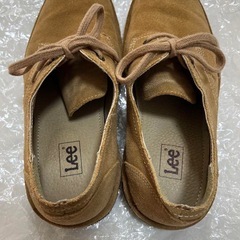 ✨送料無料✨Lee リー チャッカブーツ スエード ベージュ 24.5cm の画像