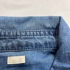 GU ジーユー 長袖デニムシャツ Sサイズ 希少 秋コーデ の画像