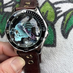 ジャンク　　ガラスドーム自動巻き腕時計の画像