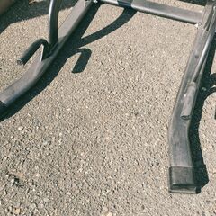 JM20736S)トレーニング器具 懸垂 Wolfyok 幅：約75cm 高さ：約160～200cm  奥行：約91cm 中古品【取りに来られる方限定】の画像