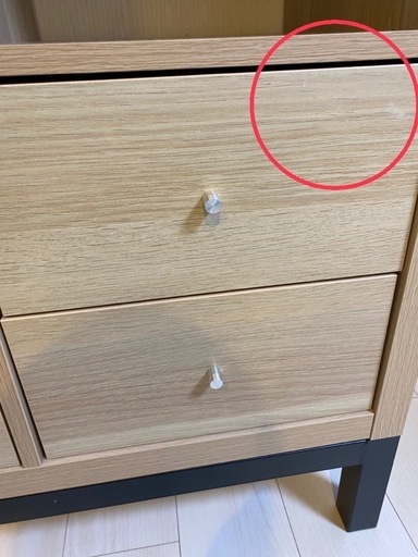 IKEA カラックス　脚付　