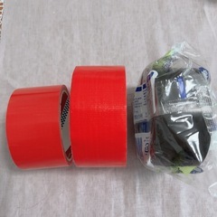 【決まりました】養生テープ3個 新品未使用1個、使いかけ2個の画像