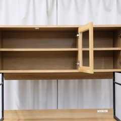 KB-19【新入荷　リサイクル品】アデペシュ　スプレム　オープンキッチンボード　ナチュラルの画像