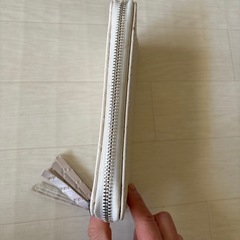 長財布【白】の画像