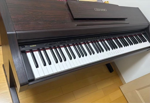 カシオの電子ピアノ