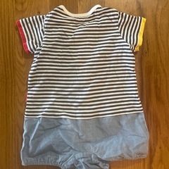 【訳あり】ミキハウス　ロンパース70の画像