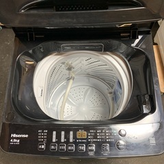 洗濯機　ハイセンス4.5kの画像