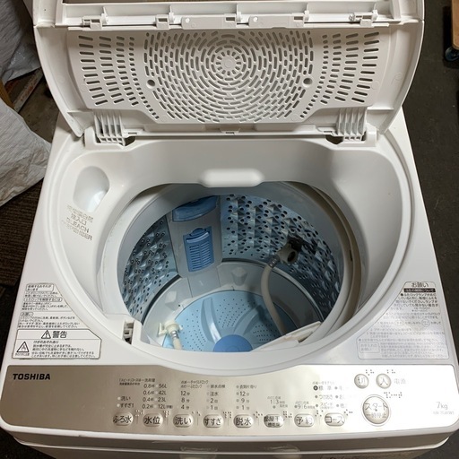 洗濯機　　東芝7k