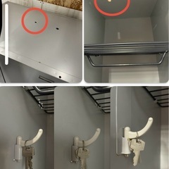 J752⭐️イトーキ 3人用　更衣ロッカー（鍵付き）の画像