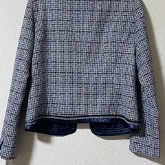 【新品タグつき】ラメあり！ジャケットのみ！ネイビー13ARの画像