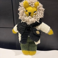 勇ましいライオン君の画像