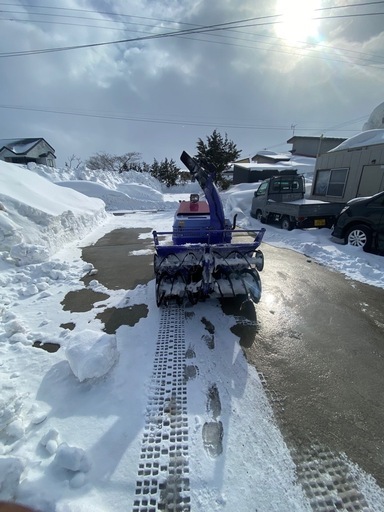 コマツ除雪機　KSS22SDA ディーゼル2段オーガ　完動品