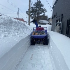 コマツ除雪機　KSS22SDA ディーゼル2段オーガ　完動品の画像