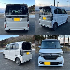 車検たっぷり！NBOX！カスタム！H30年式！JF4！4WD！ワンオーナー！スタッドレス！見てキャンセルOK！早い者勝ち！の画像