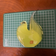 32マルティグラス　グリーン鳥 の画像