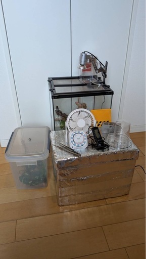 【お取引中】爬虫類ゲージセット