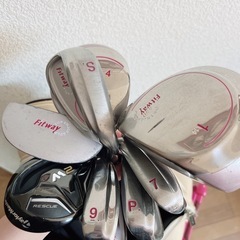 【取引中】ゴルフバック　クラブ　セットの画像
