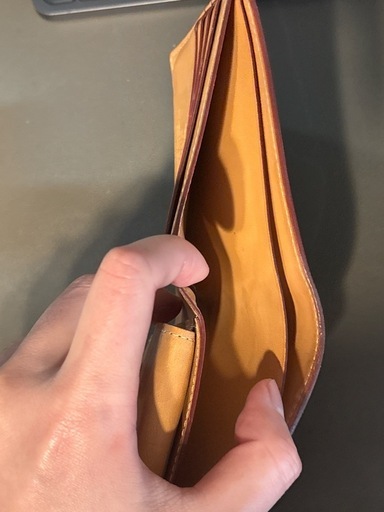 【GANZO】 ガンゾ コードバン 二つ折り財布 ダークグリーン