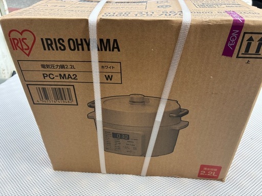 アイリスオーヤマ　電気圧力鍋 PC-MA2 新品未開封