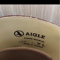 AIGLE COUPE SAUMUR XL フランス製 長靴　エーグル36の画像