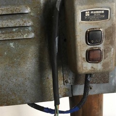 A-388△ y 岐阜発/ 吉田/ ボール盤/ YBD-420/ 三相200v電源/ コード劣化、補修ヶ所あり/ 動作確認/ ドリル/ 現状品/ R7.7/15 △の画像