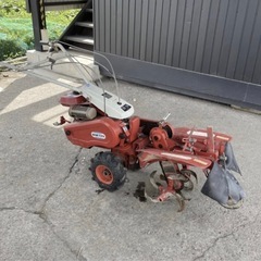 A-389y◆実働 難あり 動画有り 管理機　マメトラ　ニュー牛若　R40C KF34 現状品 岐阜発　9/13の画像