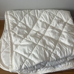 ニトリ 吸水速乾ベッドパット シングルサイズ
　敷きパッドの画像