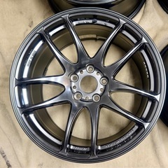 WORK EMOTION CR 極 R18 9.5J +38 PCD114.3 5穴 4本セット GTSカラーの画像