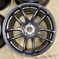 WORK EMOTION CR 極 R18 9.5J +38 PCD114.3 5穴 4本セット GTSカラーの画像