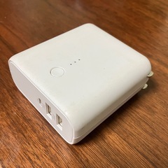 【取引決定】モバイルバッテリー 急速充電 コンセントから直接給電可能 無印良品 Anker アンカー USB スマホ 充電 iPhone Androidの画像