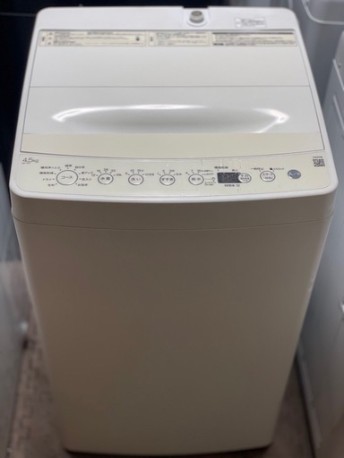 送料・設置込み可?表示価格より10%OFF?　洗濯機　4.5kgビックカメラ 2021年【分解クリーニング済み】