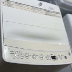 送料・設置込み可🉐表示価格より10%OFF🉐　洗濯機　4.5kgビックカメラ 2021年【分解クリーニング済み】の画像