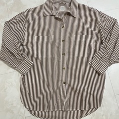 Ungrid　ルーズストライプシャツの画像