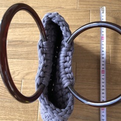 ハンドメイド　手提げカバンの画像