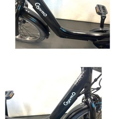 1年保証 新型　パナソニック　ギュット　gutto 黒色　電動アシスト自転車 g210の画像
