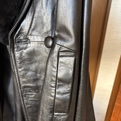 メンズレザーロングコート 説明読んでください。の画像