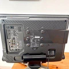 SHARP テレビ 稼動品 リモコン無しの画像