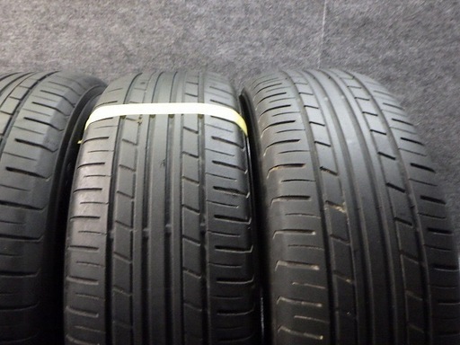 215/60R16 95H 4本 20年製 ヨコハマ エコス ES31 溝 4.5～5.0 マークX カムリ 等 251215022