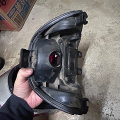 バイクのテールランプの画像