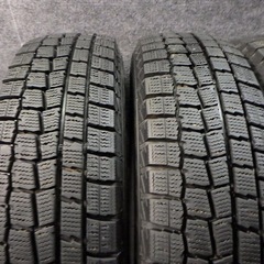 175/80R14 88Q 4本 24年製 ダンロップ ウインターMAXX TS-01 溝 7.5～8.5 コンフォート 等 251218054の画像