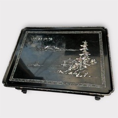 アンティーク　ローテーブル　ヴィンテージの画像