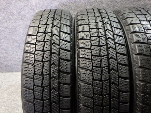 155/65R14　75Q　4本　21年製　ダンロップ　ウインカーMAXX　WM02　溝8.0　ラパン　タント等　251230001