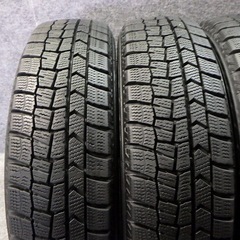 155/65R14　75Q　4本　21年製　ダンロップ　ウインカーMAXX　WM02　溝8.0　ラパン　タント等　251230001の画像