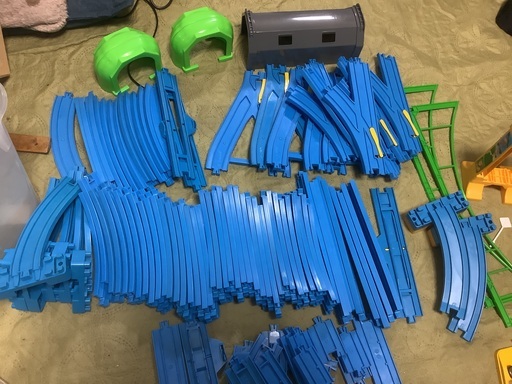 プラレール大量セットです。