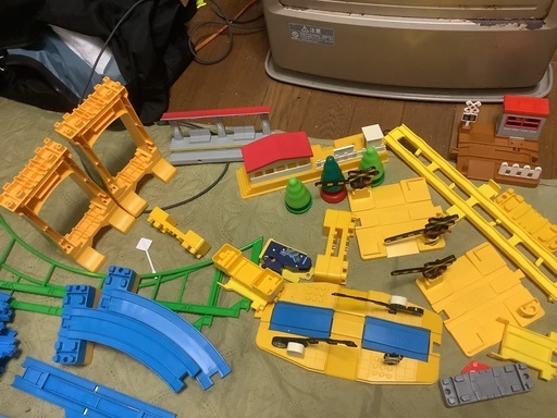 プラレール大量セットです。