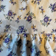 花柄　刺繍　チュニック　80cmの画像