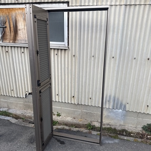 最終値下げ Nice winds Door 玄関網戸 納戸 キッチン扉 アルミ 裏戸 網戸 最終値下げ Nice winds Door 玄関網戸 納戸 キッチン扉 アルミ 裏戸