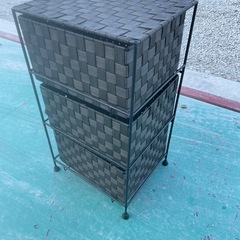 訳あり ランドリーチェスト　衣装ケースの画像