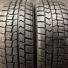 205/60R16 92S 21年製 4本 ダンロップ ウィンターマックス WM02 溝8.0 ノア ヴォクシー ステップワゴン等 260126K242の画像