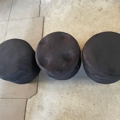 丸椅子　（3点セット）訳あり品　中古品の画像